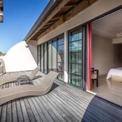 Отель Manava Suite Resort Tahiti балкон