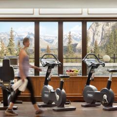 Отель Fairmont Banff Springs фитнесс-зал фото 4