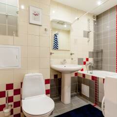 Апартаменты Apartment Nice Sukharevskaya Москва ванная