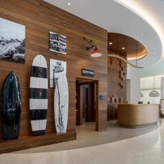 Отель Hampton Inn & Suites Santa Monica США, Санта-Моника - отзывы, цены и фото номеров - забронировать отель Hampton Inn & Suites Santa Monica онлайн интерьер отеля