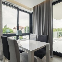 Апартаменты Luxury Apartments - Okrzei Residence Сопот балкон