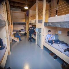 Отель PodShare DTLA Arts District - Hostel США, Лос-Анджелес - отзывы, цены и фото номеров - забронировать отель PodShare DTLA Arts District - Hostel онлайн ванная
