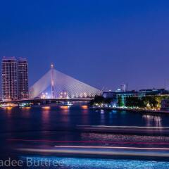 Отель Baan Wanglang Riverside Бангкок бассейн