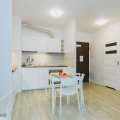Отель ShortStayPoland Mennica Residence (B52) Польша, Варшава - отзывы, цены и фото номеров - забронировать отель ShortStayPoland Mennica Residence (B52) онлайн комната для гостей фото 5