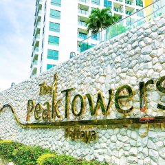 Отель The Peak Towers Pattaya Таиланд, Паттайя - отзывы, цены и фото номеров - забронировать отель The Peak Towers Pattaya онлайн ванная