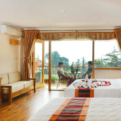 Отель Sapa Panorama Hotel Вьетнам, Шапа - отзывы, цены и фото номеров - забронировать отель Sapa Panorama Hotel онлайн комната для гостей фото 2