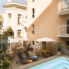 Отель Villa d'Estelle Франция, Канны - отзывы, цены и фото номеров - забронировать отель Villa d'Estelle онлайн балкон