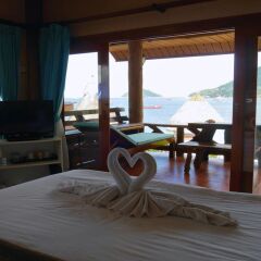 Отель DD Hut Koh Tao балкон