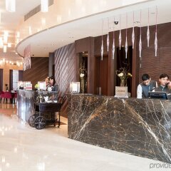 Отель Crowne Plaza Festival City ОАЭ, Дубай - отзывы, цены и фото номеров - забронировать отель Crowne Plaza Festival City онлайн интерьер отеля фото 3
