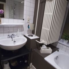 Отель B&B Brussels@Heart Бельгия, Брюссель - отзывы, цены и фото номеров - забронировать отель B&B Brussels@Heart онлайн ванная