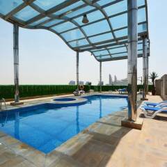 Отель Piks Key - Dubai Gate 1 бассейн фото 2