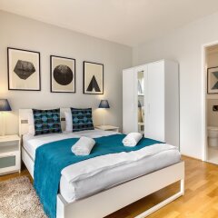 Апартаменты Quality Point Apartments Будапешт комната для гостей фото 5