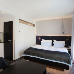 Отель Schiller5 Hotel & Boardinghouse Германия, Мюнхен - 1 отзыв об отеле, цены и фото номеров - забронировать отель Schiller5 Hotel & Boardinghouse онлайн комната для гостей фото 4