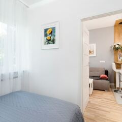 Отель By the River Stylish Apartment Польша, Варшава - отзывы, цены и фото номеров - забронировать отель By the River Stylish Apartment онлайн комната для гостей фото 2