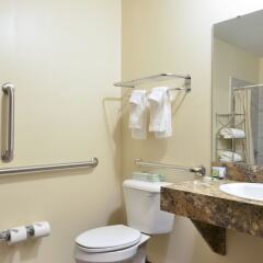 Отель HolmeSuites Columbus Airport/DLA США, Колумбус - отзывы, цены и фото номеров - забронировать отель HolmeSuites Columbus Airport/DLA онлайн ванная