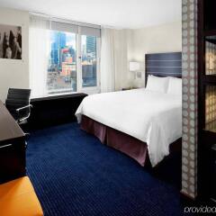 Отель Hilton New York Fashion District США, Нью-Йорк - отзывы, цены и фото номеров - забронировать отель Hilton New York Fashion District онлайн комната для гостей фото 5