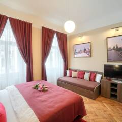 Отель Residence Milada Чехия, Прага - отзывы, цены и фото номеров - забронировать отель Residence Milada онлайн комната для гостей фото 20