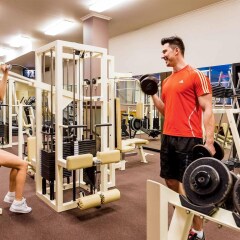 Отель The Playford Adelaide MGallery by Sofitel фитнесс-зал
