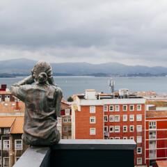 Отель Art Santander Испания, Сантандер - отзывы, цены и фото номеров - забронировать отель Art Santander онлайн балкон