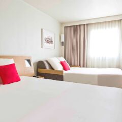 Отель Novotel Nice Arenas Aeroport Франция, Ницца - 1 отзыв об отеле, цены и фото номеров - забронировать отель Novotel Nice Arenas Aeroport онлайн комната для гостей фото 4