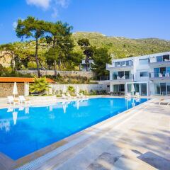 Villa Serenity by Akdenizvillam Турция, Патара - отзывы, цены и фото номеров - забронировать отель Villa Serenity by Akdenizvillam онлайн бассейн фото 3