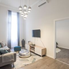 Отель Furnished Flats in Október 6 Венгрия, Будапешт - отзывы, цены и фото номеров - забронировать отель Furnished Flats in Október 6 онлайн комната для гостей фото 5
