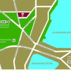 Отель Grand Elysee Hamburg спортивное сооружение