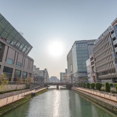 Okura Hotel Fukuoka Фукуока приотельная территория фото 2