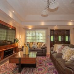 Отель Tropical Escape Villa - 3 Bedroom Ямайка, Монастырь - отзывы, цены и фото номеров - забронировать отель Tropical Escape Villa - 3 Bedroom онлайн комната для гостей фото 3