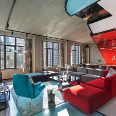 Отель Moxy NYC East Village США, Нью-Йорк - отзывы, цены и фото номеров - забронировать отель Moxy NYC East Village онлайн интерьер отеля фото 2