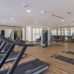 Отель Wyndham Dubai Marina фитнесс-зал