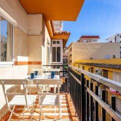 Отель Large Apartment in Prime Location in Fuengirola Ref 98 Испания, Фуэнхирола - отзывы, цены и фото номеров - забронировать отель Large Apartment in Prime Location in Fuengirola Ref 98 онлайн балкон