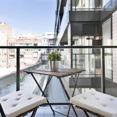 Отель Aparthotel Bcn Montjuic Барселона балкон