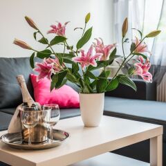 Отель LuxApart Centrum в номере
