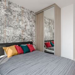 Отель Chill Apartments Bemowo Польша, Варшава - отзывы, цены и фото номеров - забронировать отель Chill Apartments Bemowo онлайн комната для гостей фото 2