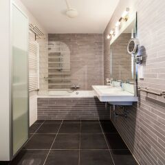 Апартаменты Dapper Market Apartments ванная