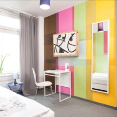 Отель Pyjama Park St. Pauli Германия, Гамбург - отзывы, цены и фото номеров - забронировать отель Pyjama Park St. Pauli онлайн в номере фото 2