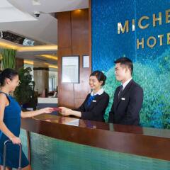 Отель TTC Hotel Premium – Michelia Вьетнам, Нячанг - 1 отзыв об отеле, цены и фото номеров - забронировать отель TTC Hotel Premium – Michelia онлайн интерьер отеля