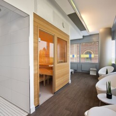 Отель Innside Dusseldorf Hafen Дюссельдорф сауна