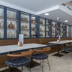 Отель Rosamar Es Blau - Adults Only Испания, Льорет-де-Мар - отзывы, цены и фото номеров - забронировать отель Rosamar Es Blau - Adults Only онлайн гостиничный бар