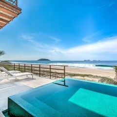 Отель Marea Beachfront Villas Мексика, Коакоюл - отзывы, цены и фото номеров - забронировать отель Marea Beachfront Villas онлайн бассейн