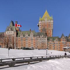 Отель Fairmont Le Chateau Frontenac Канада, Квебек - отзывы, цены и фото номеров - забронировать отель Fairmont Le Chateau Frontenac онлайн приотельная территория