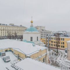 Апартаменты GM Apartment near historic center of Moscow балкон