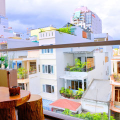 Отель CR Hotel Вьетнам, Нячанг - отзывы, цены и фото номеров - забронировать отель CR Hotel онлайн балкон