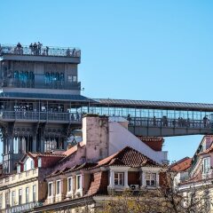 Meraprime Gold Design Hotel Лиссабон балкон