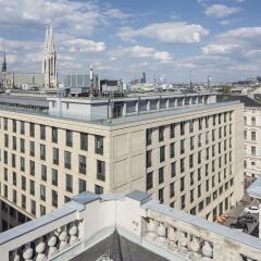 Отель Austria Trend Hotel Rathauspark Австрия, Вена - 11 отзывов об отеле, цены и фото номеров - забронировать отель Austria Trend Hotel Rathauspark онлайн балкон