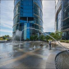 Отель P&O Apartments Plac Europy Польша, Варшава - отзывы, цены и фото номеров - забронировать отель P&O Apartments Plac Europy онлайн вид на фасад