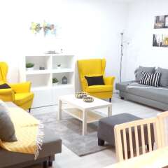 Апартаменты Apartment With 2 Bedrooms in Fajã de Baixo, With Wonderful sea View, Furnished Garden and Wifi - 1 km From the Beach Понта-Делгада комната для гостей