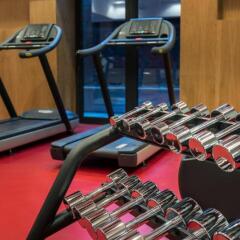 Гостиница Novotel Almaty City Center фитнесс-зал фото 4