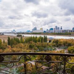 Гостиница The ONE Hotel Astana Казахстан, Нур-Султан - отзывы, цены и фото номеров - забронировать гостиницу The ONE Hotel Astana онлайн балкон